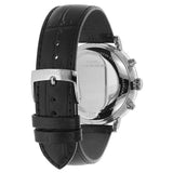 Tissot Carson Premium Chronograph Black Dial Black Leather Strap Watch For Women - T122.417.16.051.00