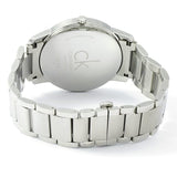 Calvin Klein City Blue Dial Silver Steel Strap Watch for Men - K2G2G14N