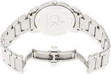 Calvin Klein City Black Dial Silver Steel Strap Watch for Men - K2G21161