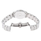 Calvin Klein City Grey Dial Silver Steel Strap Watch for Women - K2G23144