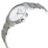 Calvin Klein City White Dial Silver Steel Strap Watch for Women - K2G23146