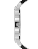 Calvin Klein City Silver Dial Black Steel Strap Watch for Men - K2G2G1CX