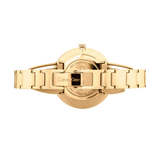 Calvin Klein Drift Silver Dial Gold Steel Strap Watch for Women - K6S2N516