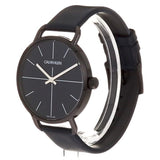 Calvin Klein Even Blue Dial Blue Leather Strap Watch for Men - K7B214VN