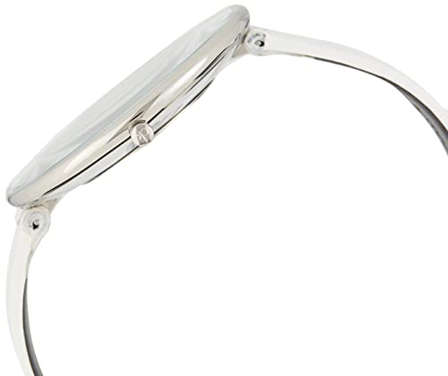 Calvin Klein Full Moon White Dial White Leather Strap Watch for Women - K8Y231L6
