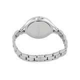 Calvin Klein Graphic Black Dial Silver Steel Strap Watch for Women - K7E23141