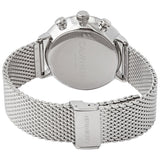 Calvin Klein High Noon Silver Dial Silver Mesh Bracelet Watch for Men - K8M27126