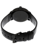 Calvin Klein High Noon Quartz Black Dial Black Leather Strap Watch for Men - K8M214CB