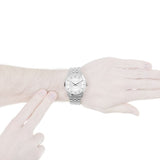 Calvin Klein Infinity Automatic Silver Dial Silver Steel Strap Watch for Men - K5S34146