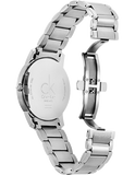 Calvin Klein City Quartz White Dial Silver Steel Strap Watch for Men - K2G2G1Z6