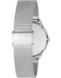 Calvin Klein Minimal Silver Dial Silver Mesh Bracelet Watch for Men - K3M2112Z