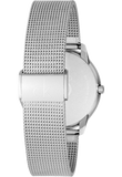 Calvin Klein Minimal SIlver Dial Silver Mesh Bracelet Watch for Women - K3M221Y6