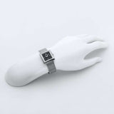 Calvin Klein Mark Black Dial Silver Mesh Bracelet Watch for Women - K3R23121