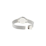 Calvin Klein Minimal Grey Dial Silver Mesh Bracelet Watch for Men - K3M22124