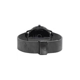 Calvin Klein Minimal Black Dial Black Mesh Bracelet Watch for Men - K3M514B1