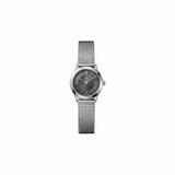 Calvin Klein Minimal Grey Dial Silver Mesh Bracelet Watch for Women - K3M23124