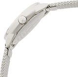 Calvin Klein Minimal Grey Dial Silver Mesh Bracelet Watch for Women - K3M2312X