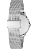 Calvin Klein Minimal Silver Dial Silver Mesh Bracelet Watch for Men - K3M21126