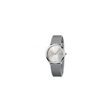 Calvin Klein Minimal Silver Dial Silver Mesh Bracelet Watch for Women - K3M2212Z
