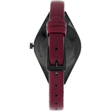 Calvin Klein Rebel Red Black Dial Red Leather Strap Watch for Women - K8P237U1