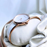 Calvin Klein Seduce White Dial Two Tone Steel Strap Watch for Women - K4E2N616