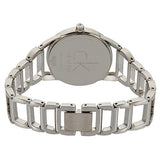 Calvin Klein Stately Pink Mother of Pearl Dial Silver Steel Strap Watch for Women - K3G2312E