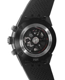 Tag Heuer Carrera Chronograph Tourbillion Titanium Carbon Black Dial Black Rubber Strap Watch for Men - CAR5A8W.FT6071