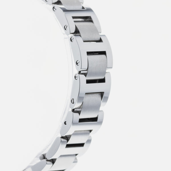 Cartier Ballen Bleu De Cartier Silver Dial Silver Steel Strap Watch for Women - W6920084