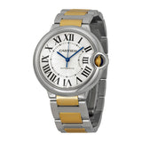 Cartier Ballon Bleu de Cartier Silver Dial Two Tone Steel Strap Watch for Women - W2BB0030