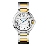 Cartier Ballon Bleu de Cartier Silver Dial Two Tone Steel Strap Watch for Women - W2BB0030