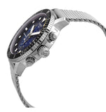 Tissot Seastar 1000 Chronograph Blue Dial Silver Mesh Bracelet Watch For Men - T120.417.11.041.02