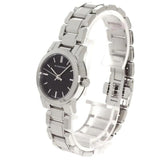 Burberry The City Black Dial Silver Steel Strap Watch for Women - BU9201