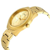 Guess G-Twist Gold Dial Gold Steel Strap Watch for Women - W1082L2