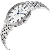 Tissot Carson Premium Lady Quartz Silver Dial Silver Steel Strap Watch For Women - T122.210.11.033.00