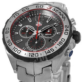 Tag Heuer Formula 1 Special Edition Chronograph Grey Dial Silver Steel Strap Watch for Men - CAZ1012.BA0883