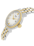 Tissot T Classic Bridgeport Mother of Pearl Dial Two Tone Steel Strap Watch For Women - T097.010.22.116.00