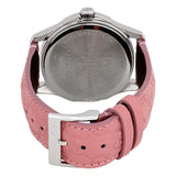 Gucci G Timeless Quartz Candy Pink Dial Pink Leather Strap Watch For Women - YA1264030