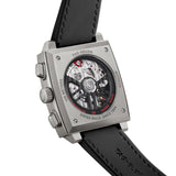 Tag Heuer Monaco Automatic Chronograph Grey Dial Black Nylon Strap Watch for Men - CBL2183.FT6236