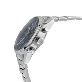 Tag Heuer Carrera Chronograph Blue Dial Silver Steel Strap Watch for Men - CBN2011.BA0642