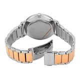 Coach Perry Silver Dial Two Tone Steel Strap Watch for Women - 14503346