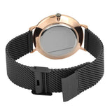 Coach Charles Black Ion Dial Black Mesh Bracelet Watch for Men - 14602470