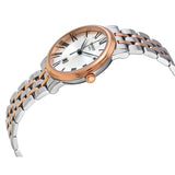 Tissot Carson Premium Lady Silver Dial Two Tone Steel Strap Watch For Women - T122.210.22.033.01