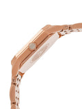 Emporio Armani Giola White Mother of Pearl Dial Rose Gold Steel Strap Watch For Women - AR11147