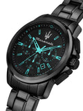 Maserati Aqua Edition Quartz Precision Chronograph Black Dial Watch For Men - R8873644003