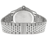 Gucci G Timeless Diamonds Silver Dial Silver Steel Strap Watch For Men - YA126407