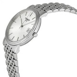 Tissot T Classic Desire Silver Dial Silver Mesh Bracelet Watch for Men - T52.1.481.31