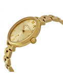 Marc Jacobs Sally Champagne Gold Dial Gold Stainless Steel Strap Watch for Women - MBM3363