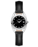 Longines Equestrian Quartz Diamond Black Dial Watch for Women - L6.136.4.57.0