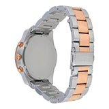 Fossil Perfect Boyfriend Mother of Pearl Dial Two Tone Steel Strap Watch for Women - ES4135