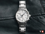 Tissot Chrono XL Classic Silver Dial Silver Steel Strap Watch For Men - T116.617.11.037.00